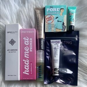 Makeup Primer Bundle; Milk Makeup Tarte Benefit OPVBeauty Ulta & Pinky B Beauty